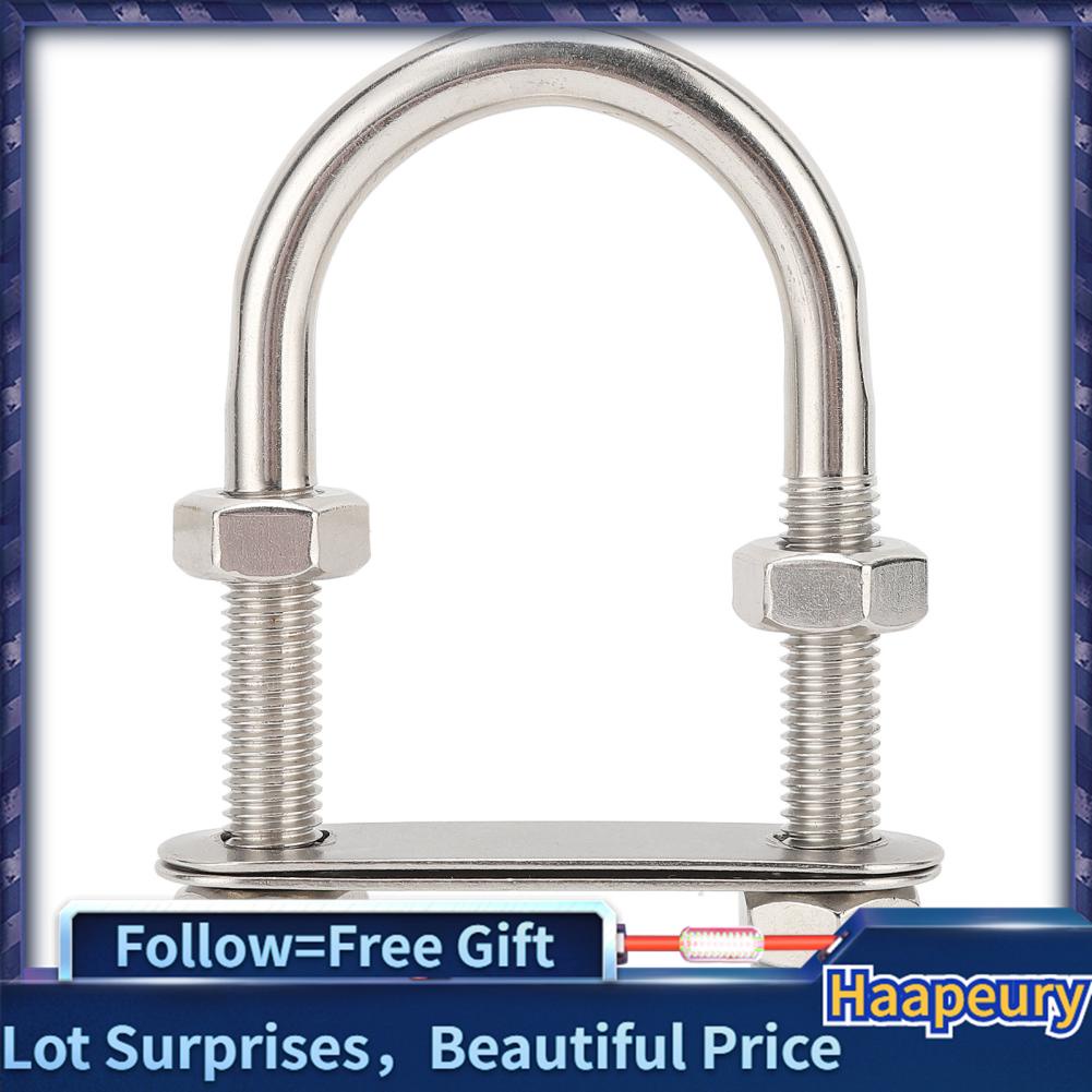 Boots U-Bolzen Edelstahl 316 - M10x95mm Marine Zubehör Hochglanz