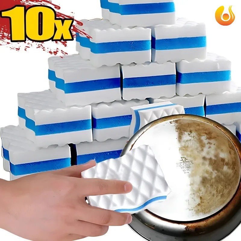 Three Layers High Density Magic Sponge Eraser/Double Compression ...
