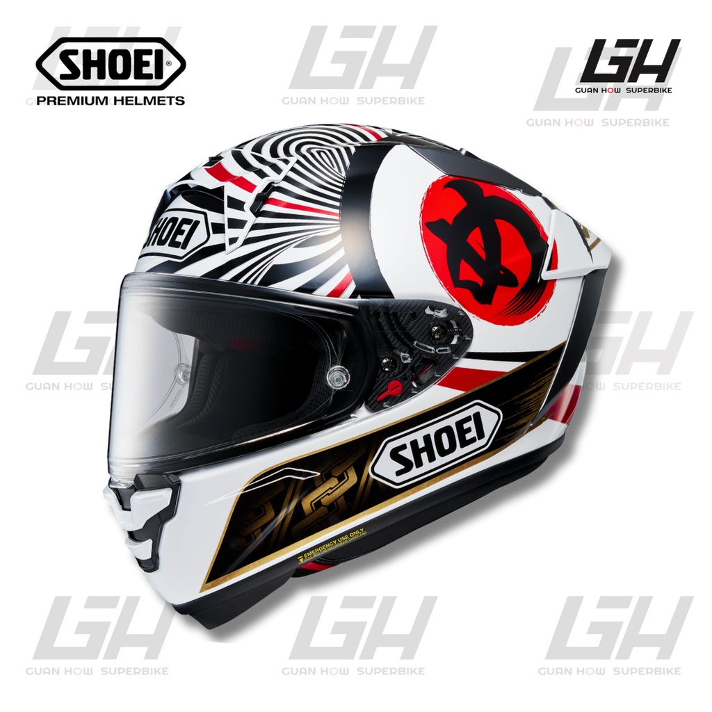 SHOEI X-Fifteen MARQUEZ MOTEGI4 XL - セキュリティ・セーフティ