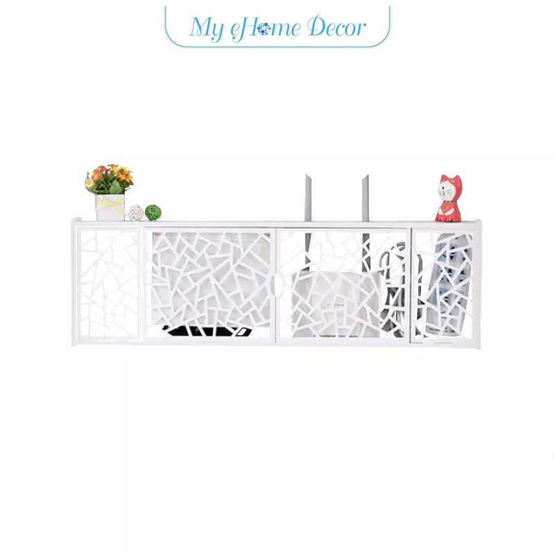 Carved modern simple multifunctional set top box router storage cover ...
