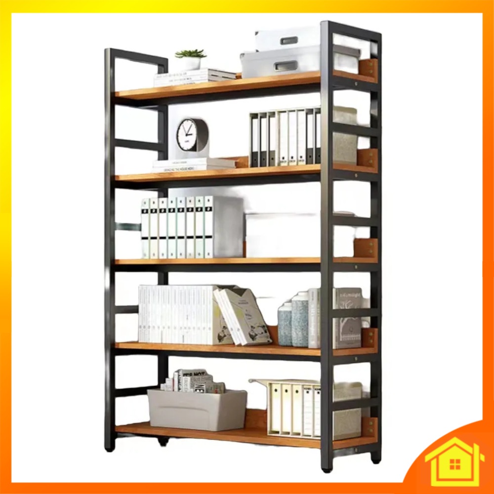 [OneHome] Multi Layer Bookshelf Cabinet Rack Book Shelf Office Metal ...