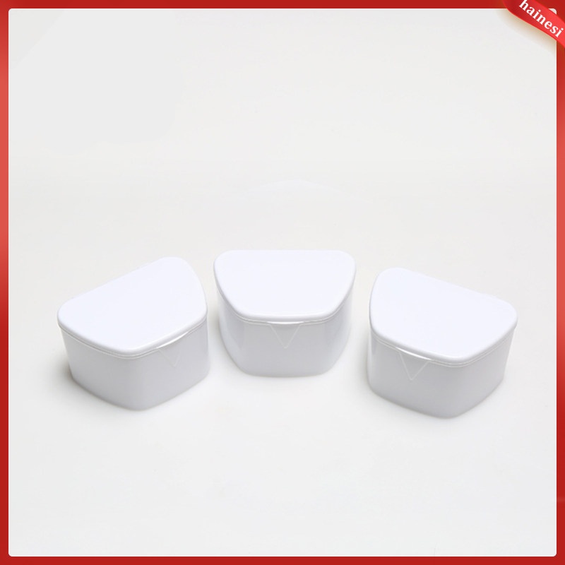 False Teeth Storage Box Denture Carrying Case Travel Denture Box