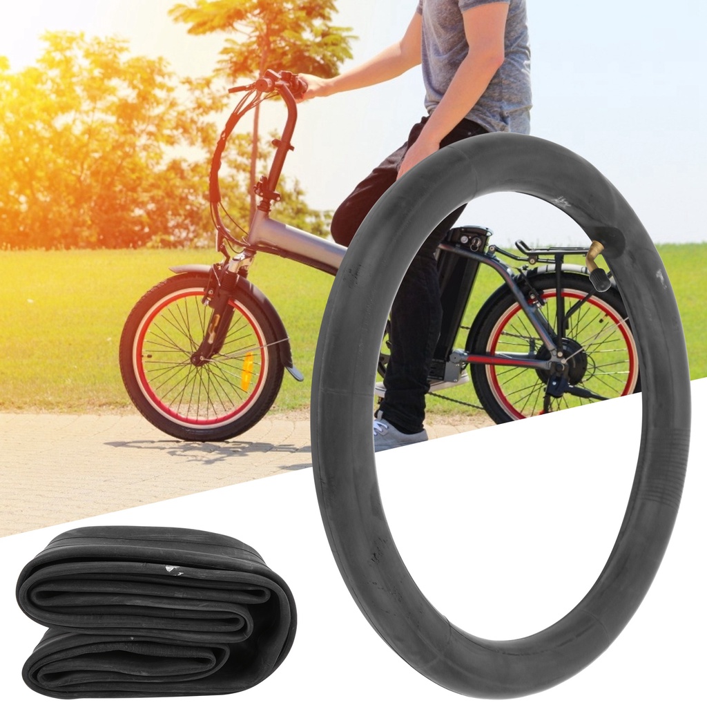 X AUTOHAUX 14 Pouce Vélo Interne Tube 14x2.125 Courbé US Valve