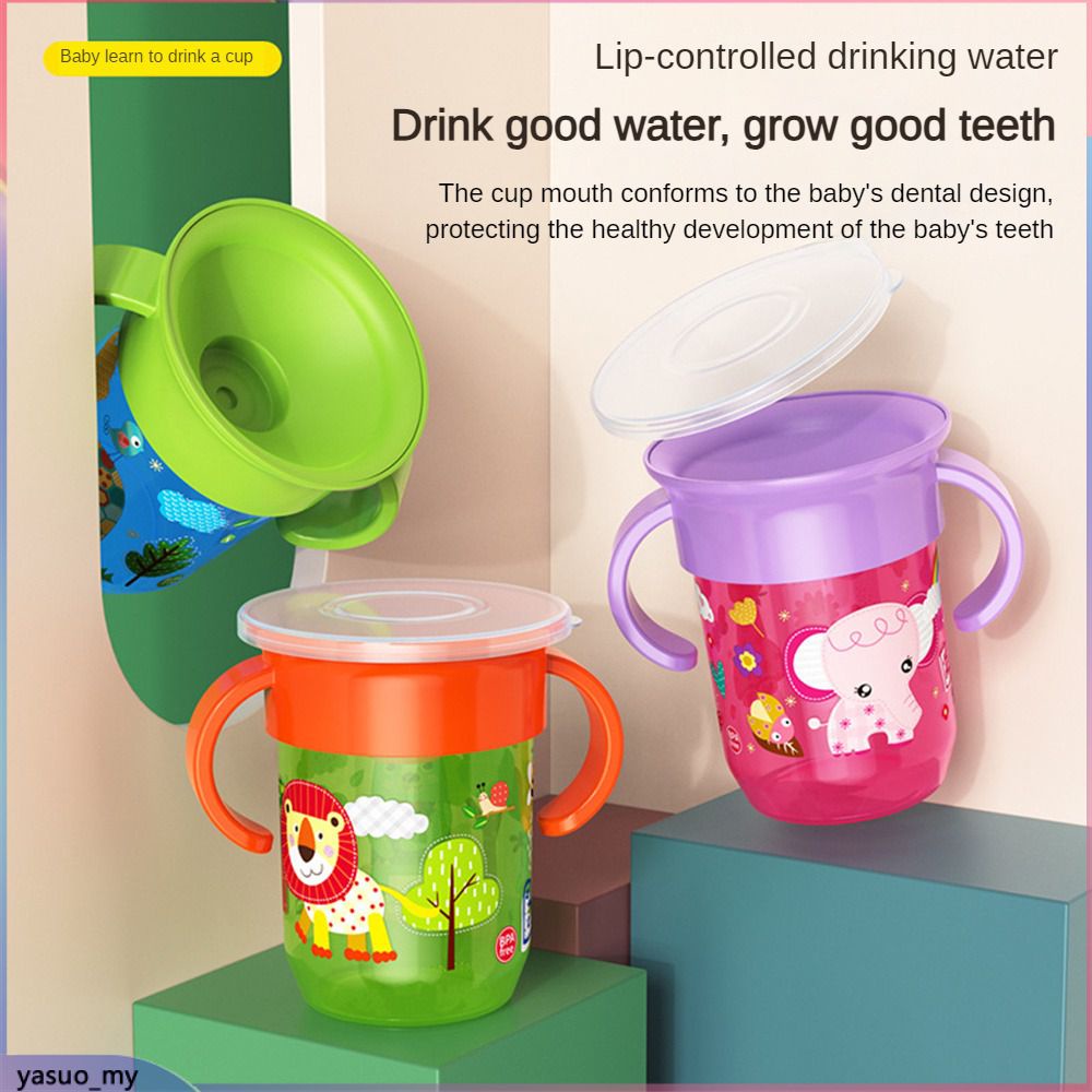 360 Magic Cup Baby Toddler Learning Drinking Cup Leak Proof Baby Cup ...