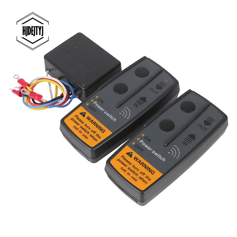 2.4G 12V 24V Electric Winch Switch Controller Universal Wireless Remote ...