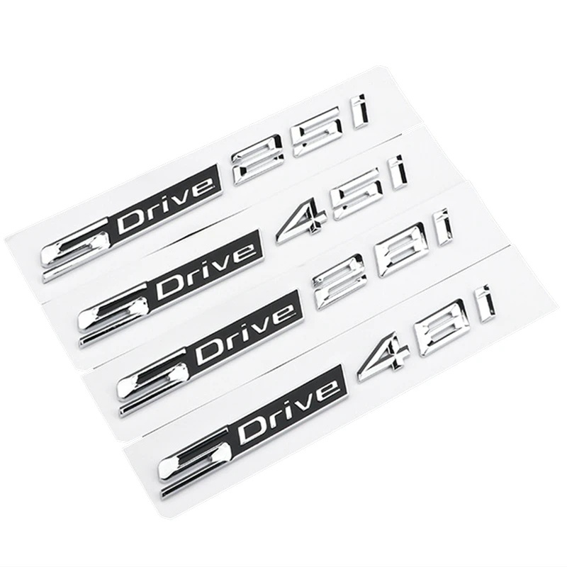 2024 NEW 3d Car Letters Fender Trunk Modification Badge for X1 X3 X5 X6 ...