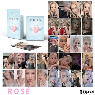 Kpop BLACKPINK Self Made Photo Card The Album Lisa Rose HD Collective  Photocard