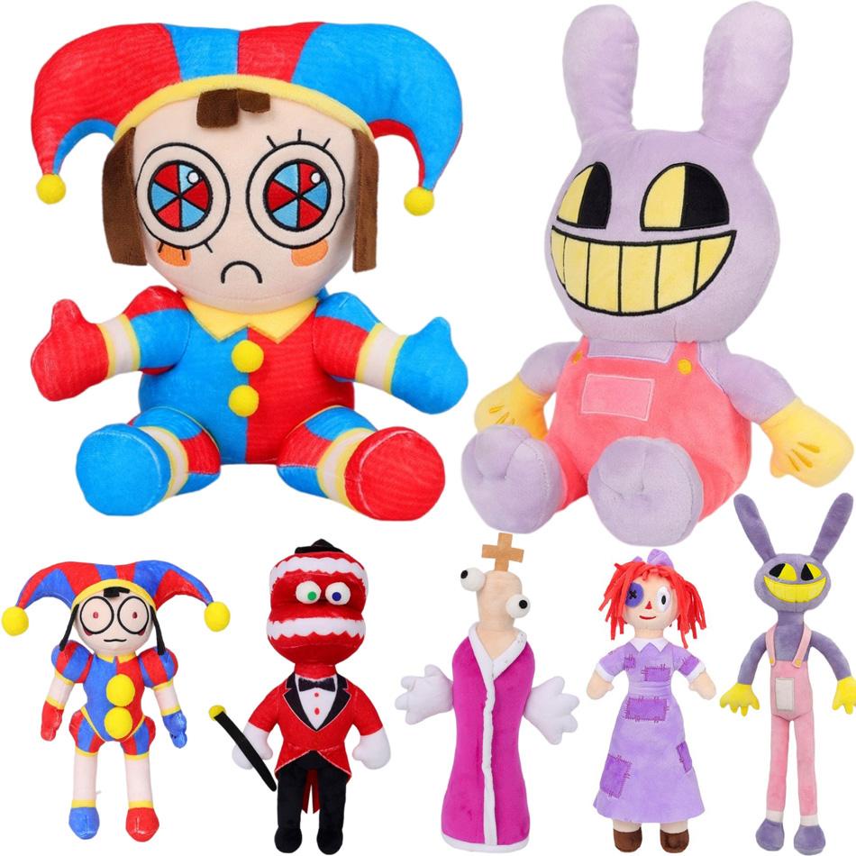 The Amazing Digital Circus Pomni Jax Plush Cartoon Plushie Toys Theater  Rabbit Doll Stuffed Toys Children Christmas Kids Gifts - AliExpress