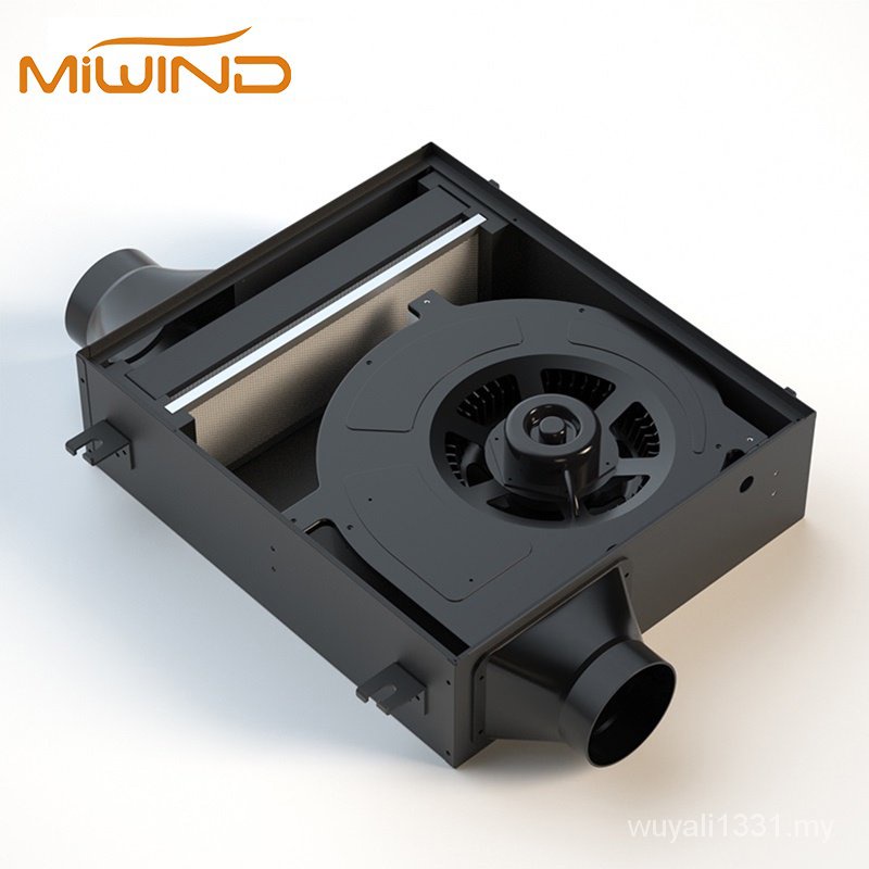 Hepa Filter Air Cleaner Inline Centrifugal Duct Fan 100mm For Household Fresh Air System