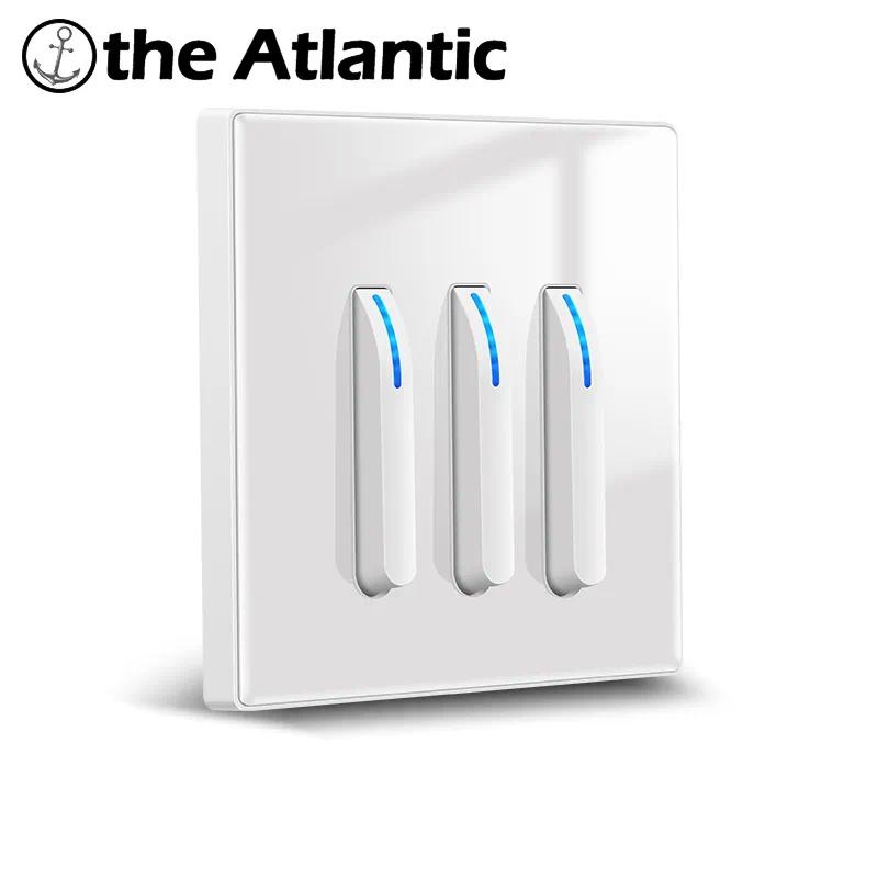 Light Switch With LED Indicator 1 2 3 4 Gang Wall Switch Reset Switch