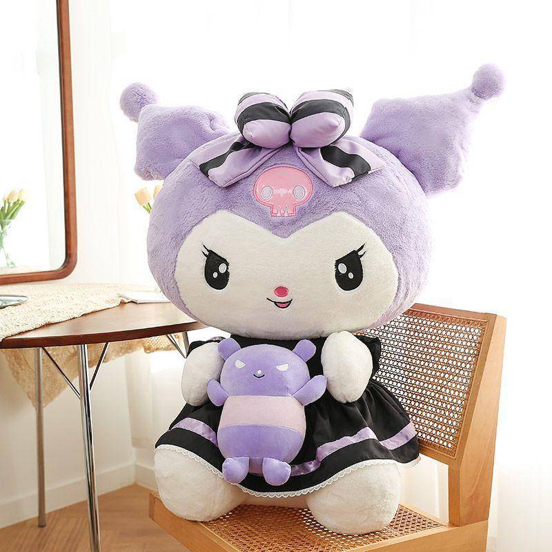 50 60 100cm Kuromi Stuffed Toy Big Cute Melody Stuffed Toy Plushie