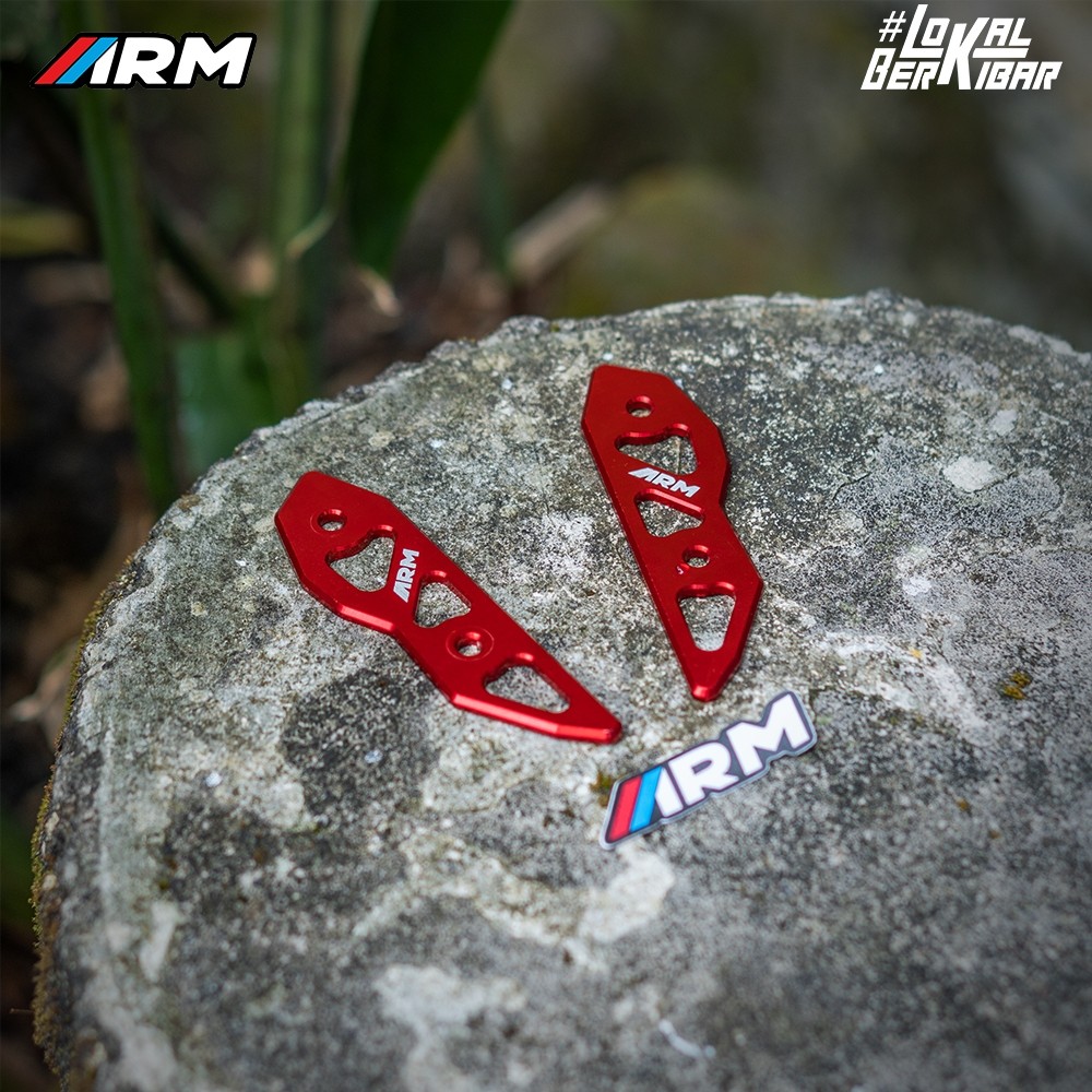 Arm RACING GARNISH WINDSHIELD AEROX FULL CNC | Shopee Malaysia