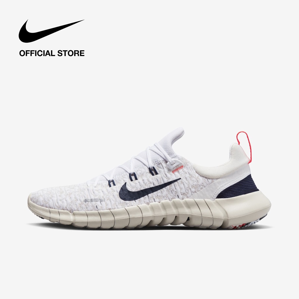 Nike Men's Free Run 5.0 Road Running Shoes White Shopee Malaysia