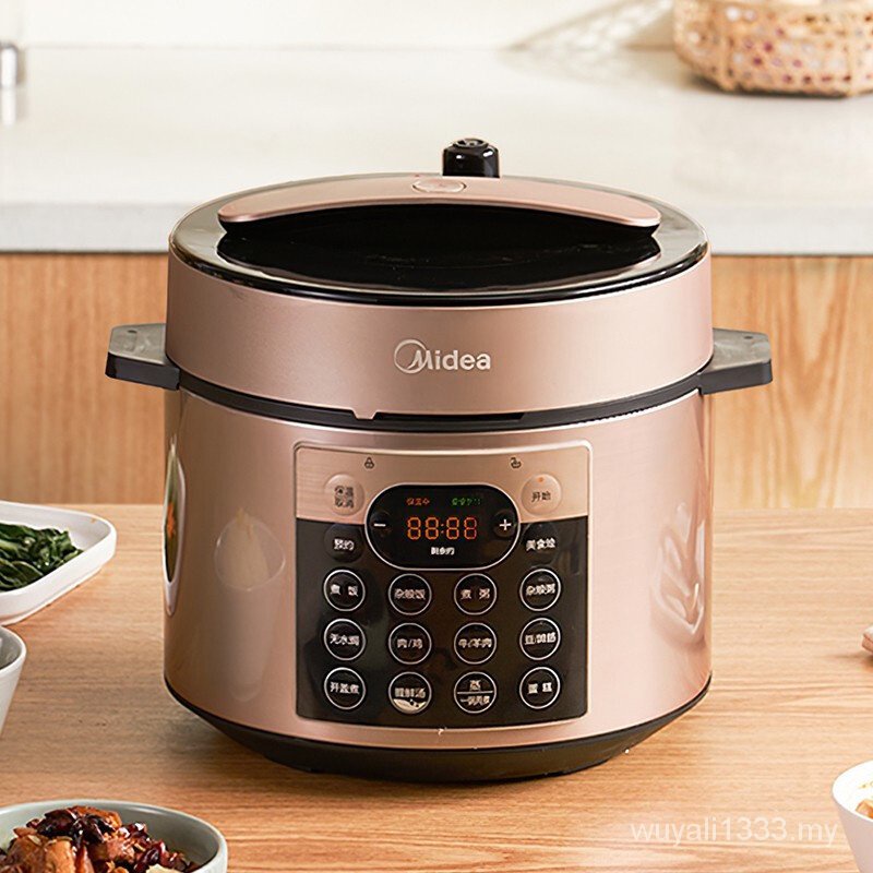 Midea electric pressure cooker doublecontainer intelligent precision