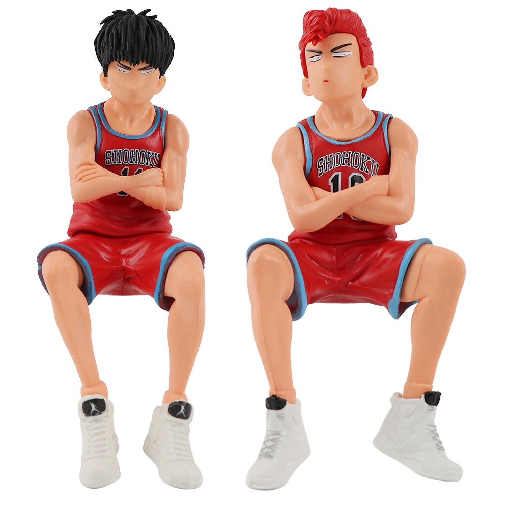 SLAM DUNK Action Figure Sakuragi Hanamichi Rukawa Kaede Anime Pvc ...