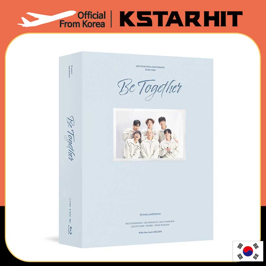 BTOB 2022 Be Together Blu-ray BTOB 10TH ANNIVERSARY CONCERT
