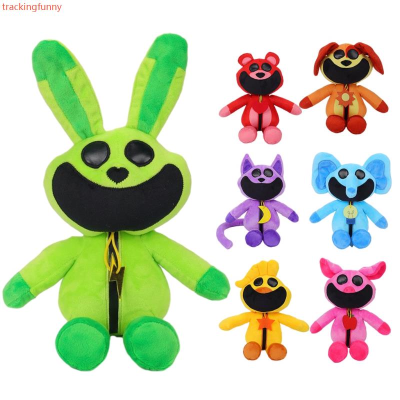 30cm Smiling Critters Plush Toy Cartoon DogDay CatNap PickyPiggy Bubba ...