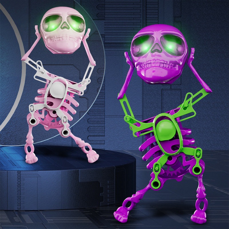 Skeleton Dancing Skeleton Man 3D Printed Dancing Skeleton Skull Shaking