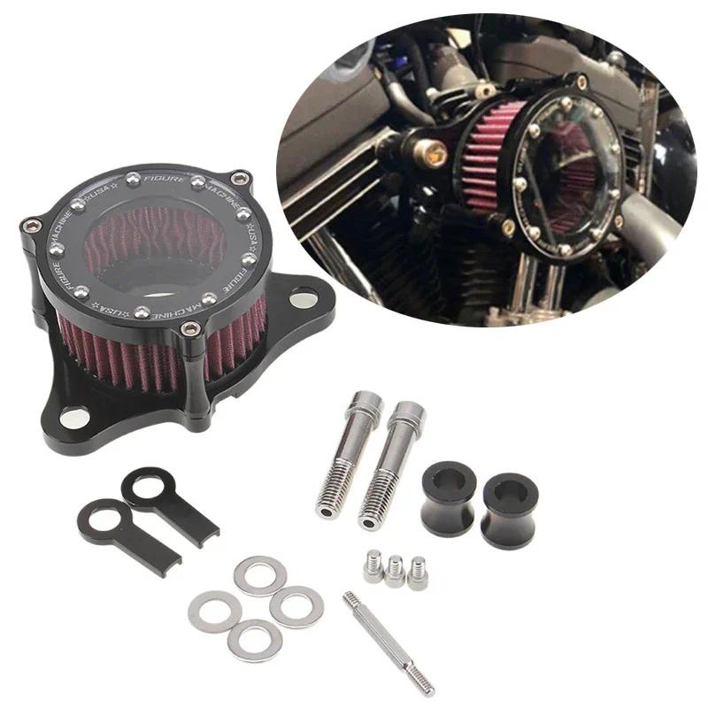 HOT SALE Motorcycle Air Filter Transparent Cover Intake Cleaner System