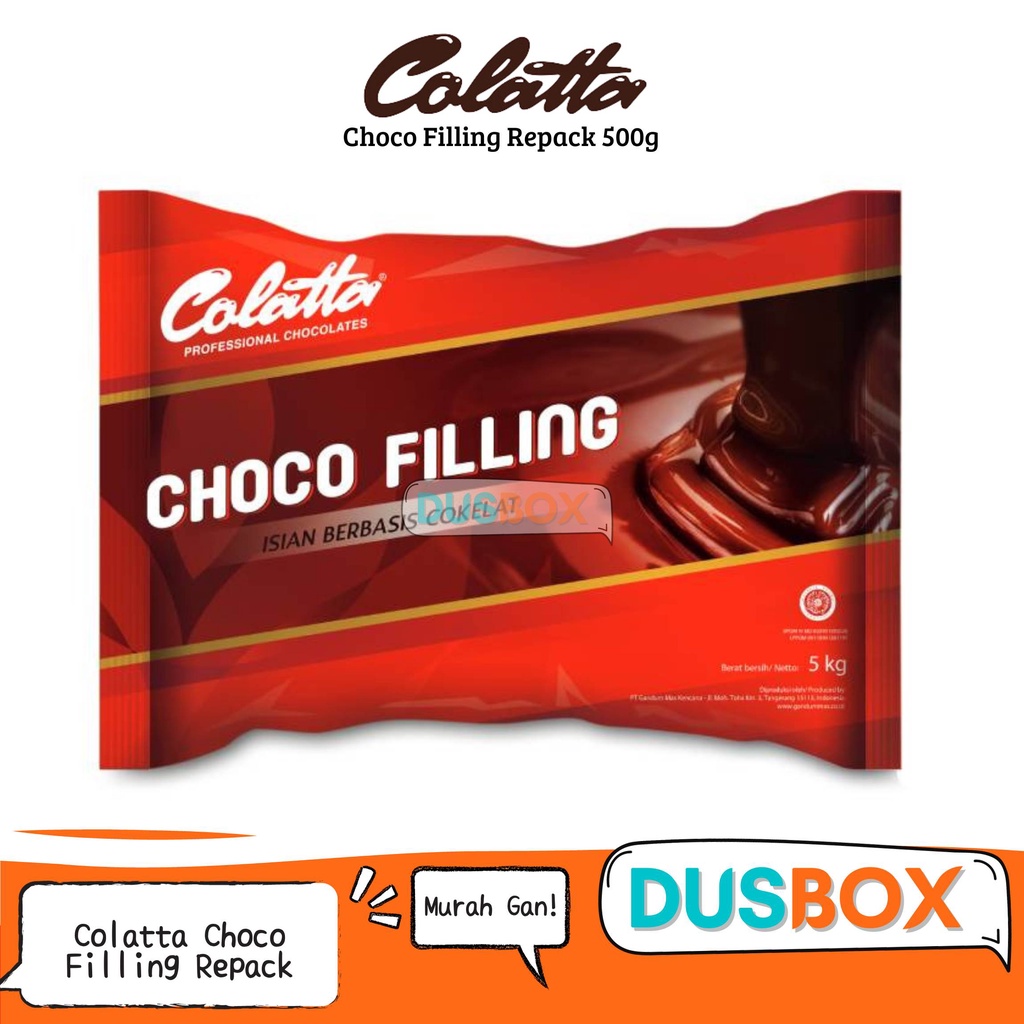 Colatta Choco Filling Repack 500g/ Chocolate Collata/Choco Filling ...