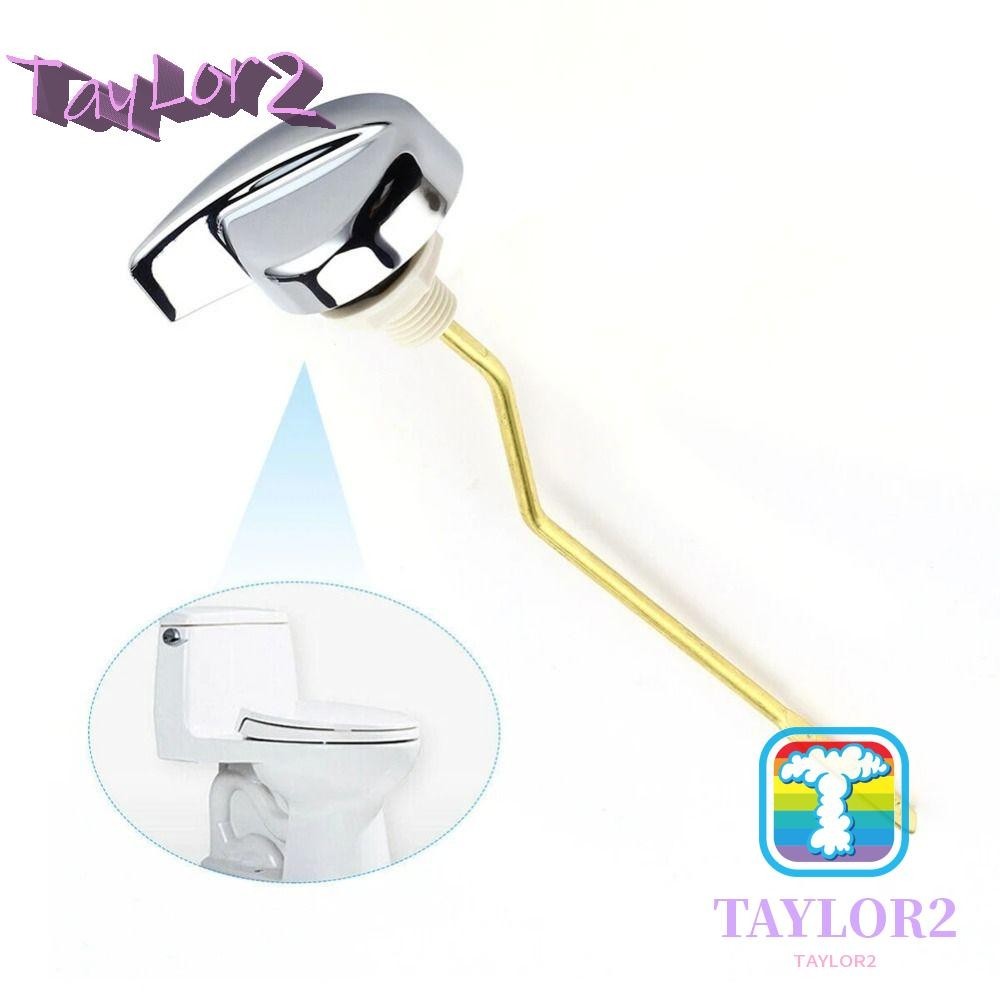 ATAYLOR Toilet Tank Flush Lever, Chrome Finish Copper Lever Toilet