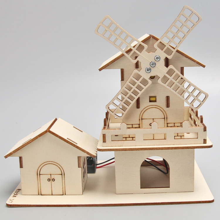 Science and Technology Small Production Big Windmill DIY Elementary ...