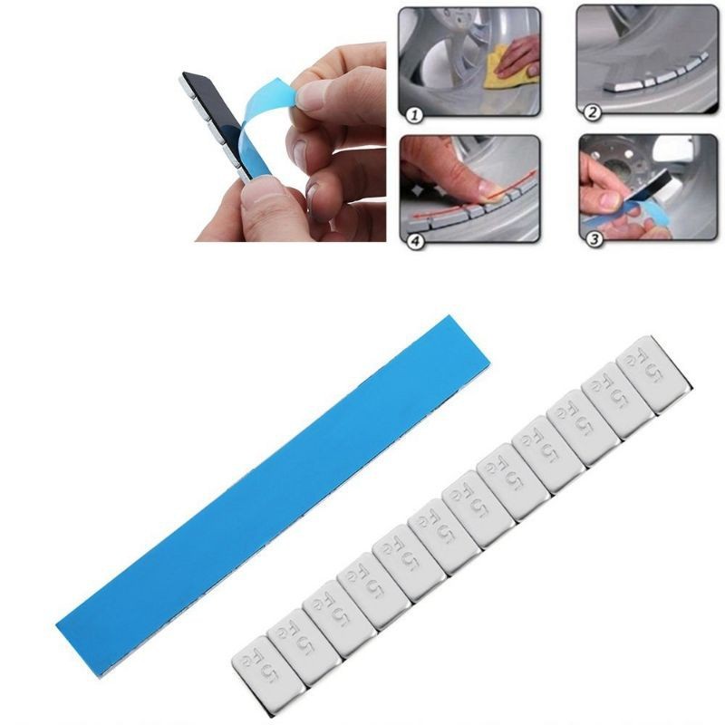 JGD Tyre Wheel Balancing Weight FE 5g*12 Per Strip(60g)Batu Timbang ...