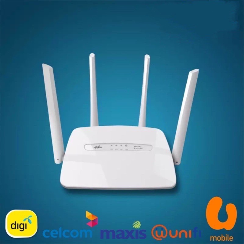 🇲🇾 CPE C300 4G LTE TPE WIFI Unlimited Simcard router modem Maxis Celcom ...