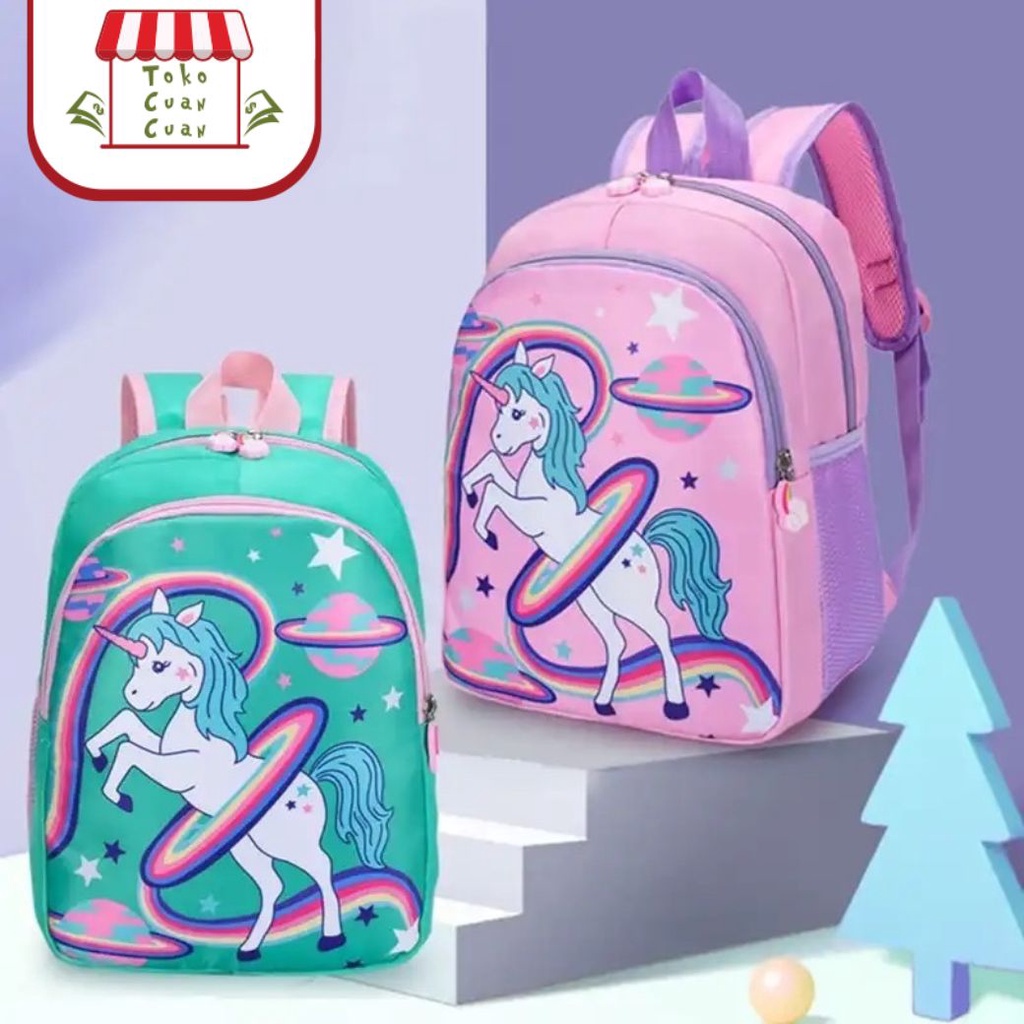 Tcc Unicorn backpack For Children Waterproof Cute Kindergarten
