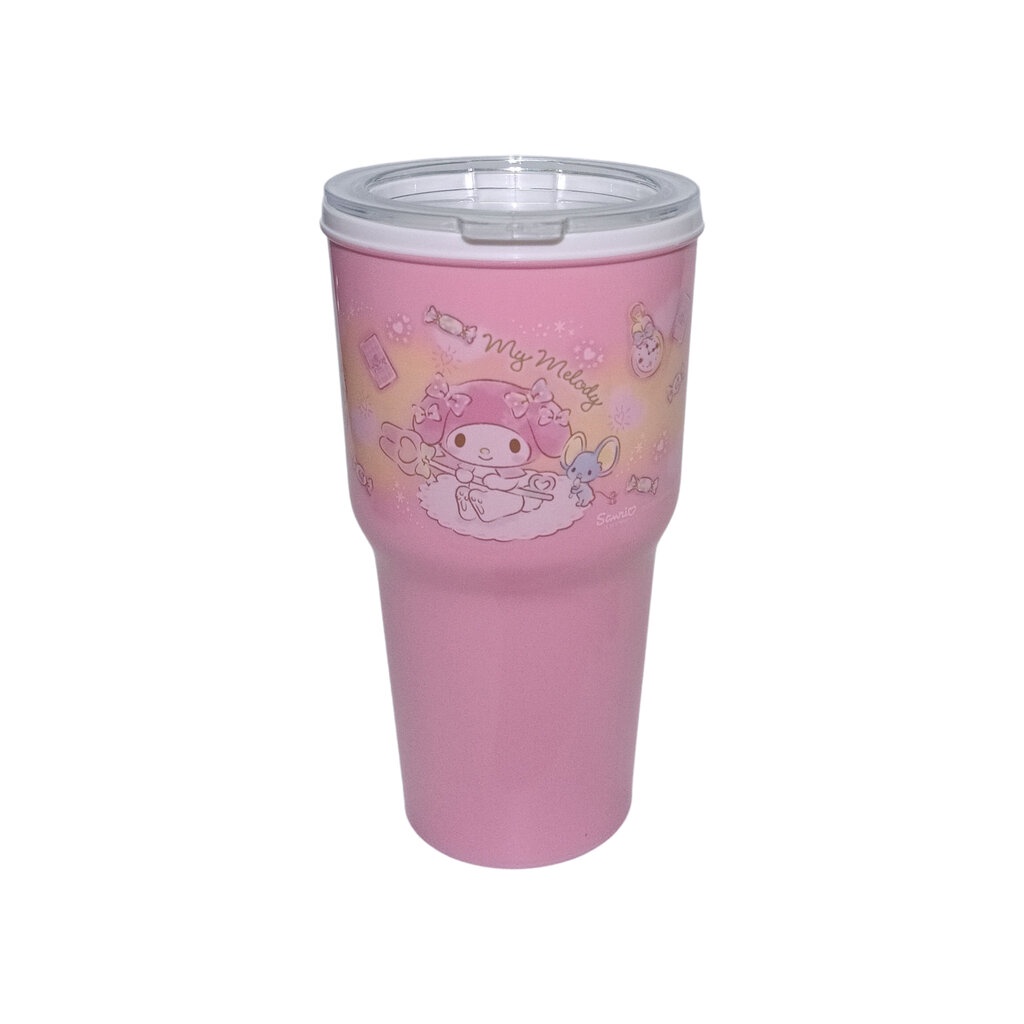 Tumbler 24 oz Sanrio Cool Lock Plastic Cold Storage Cup 24 Cartoon