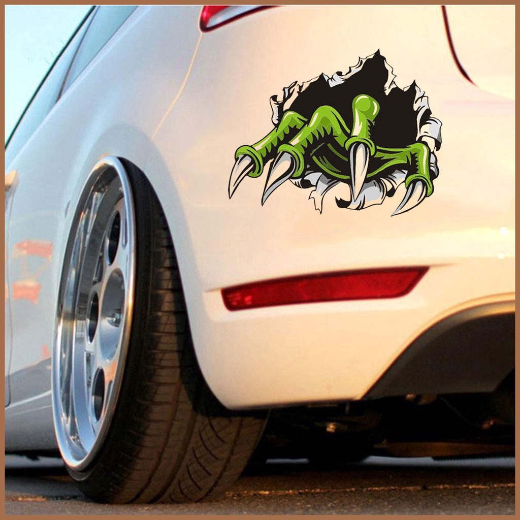 Car Back Glass Decals Novel ScratchResistant Car Window Stickers Car