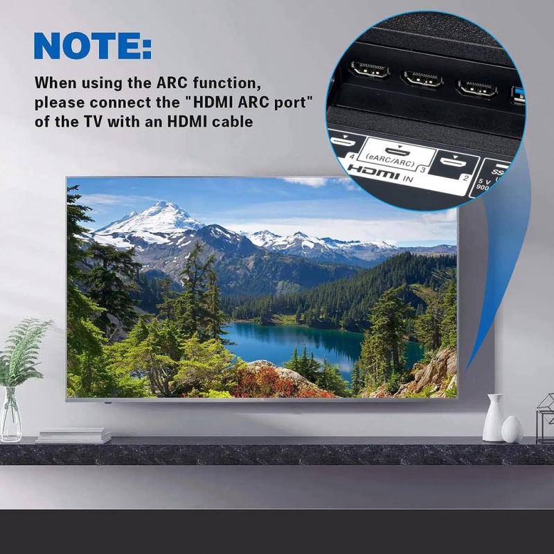 ARC Audio Extractor HDMI ARC Audio to HDMI SPDIF Optical L/R 3.5mm ...