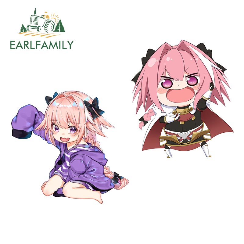 EARLFAMILY 13cm x 12.5cm For Astolfo Fate Anime Car Stickers Attractive ...
