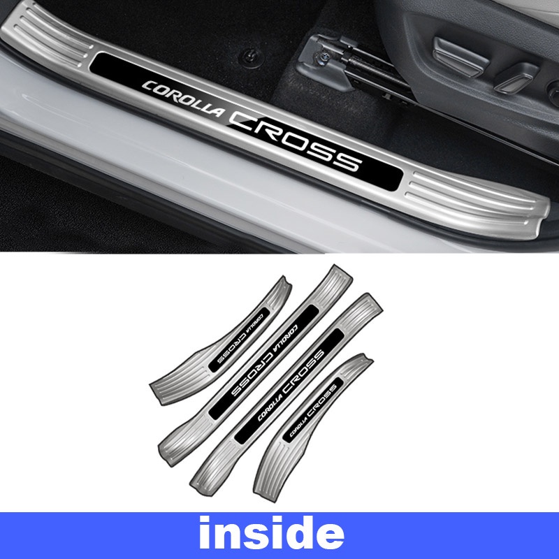 【In stock】For Toyota Corolla Cross 2021 2022 2023 Body kit Stainless ...