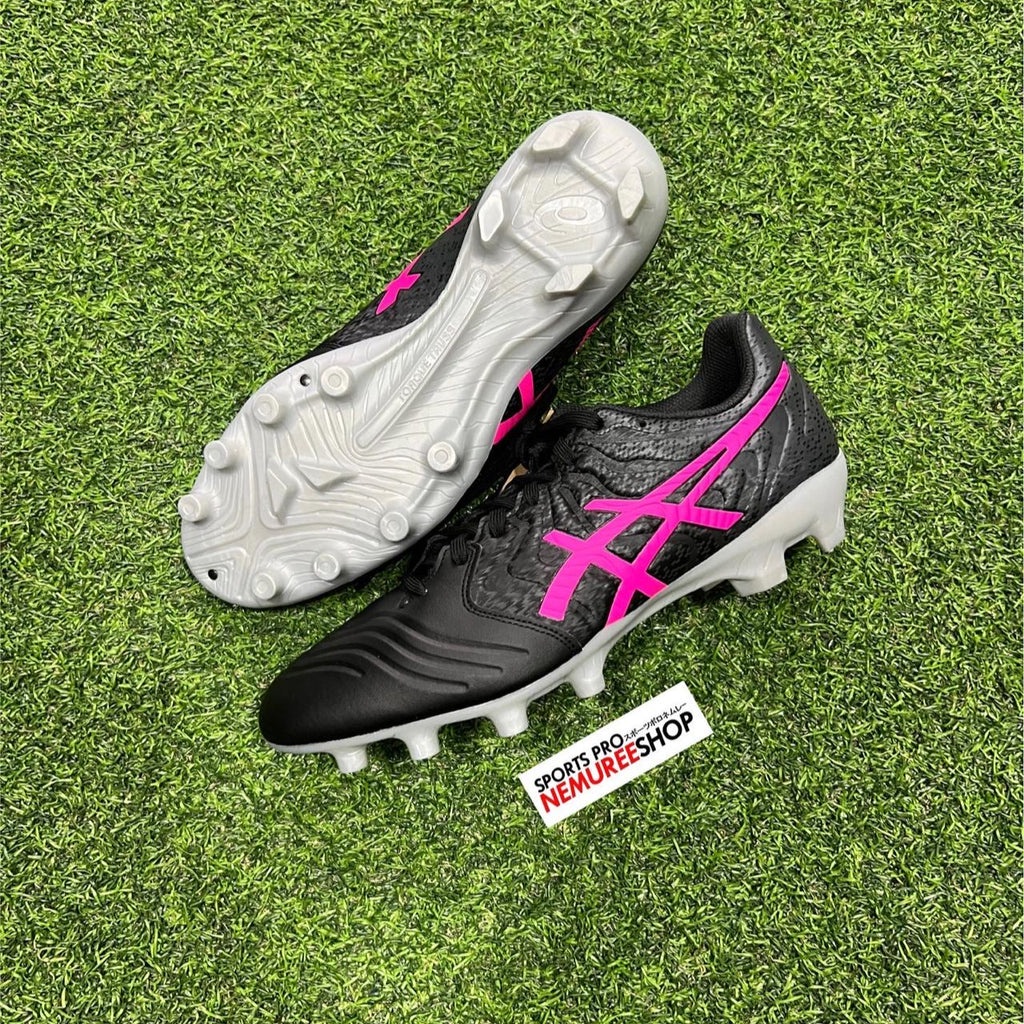 ASICS Soccer Shoes ULTREZZA CLUB 2 (BLACK/PINK) | Shopee Malaysia