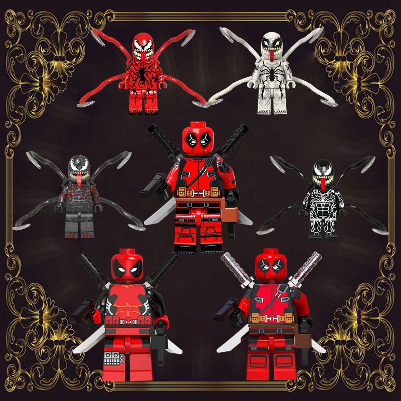 Deadpool Anti Venom Carnage Marvel Birthday Gift Education Toys For ...