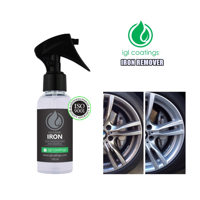 100ml IGL Coatings Ecoclean Iron Car Wheel Cleaner Brake Dust