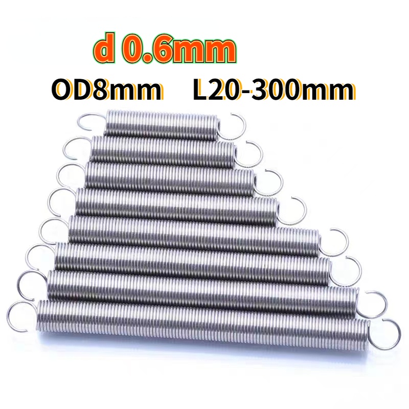 [HNK] Tension Spring with Hook Opening Closing Tension Spring Wire ...