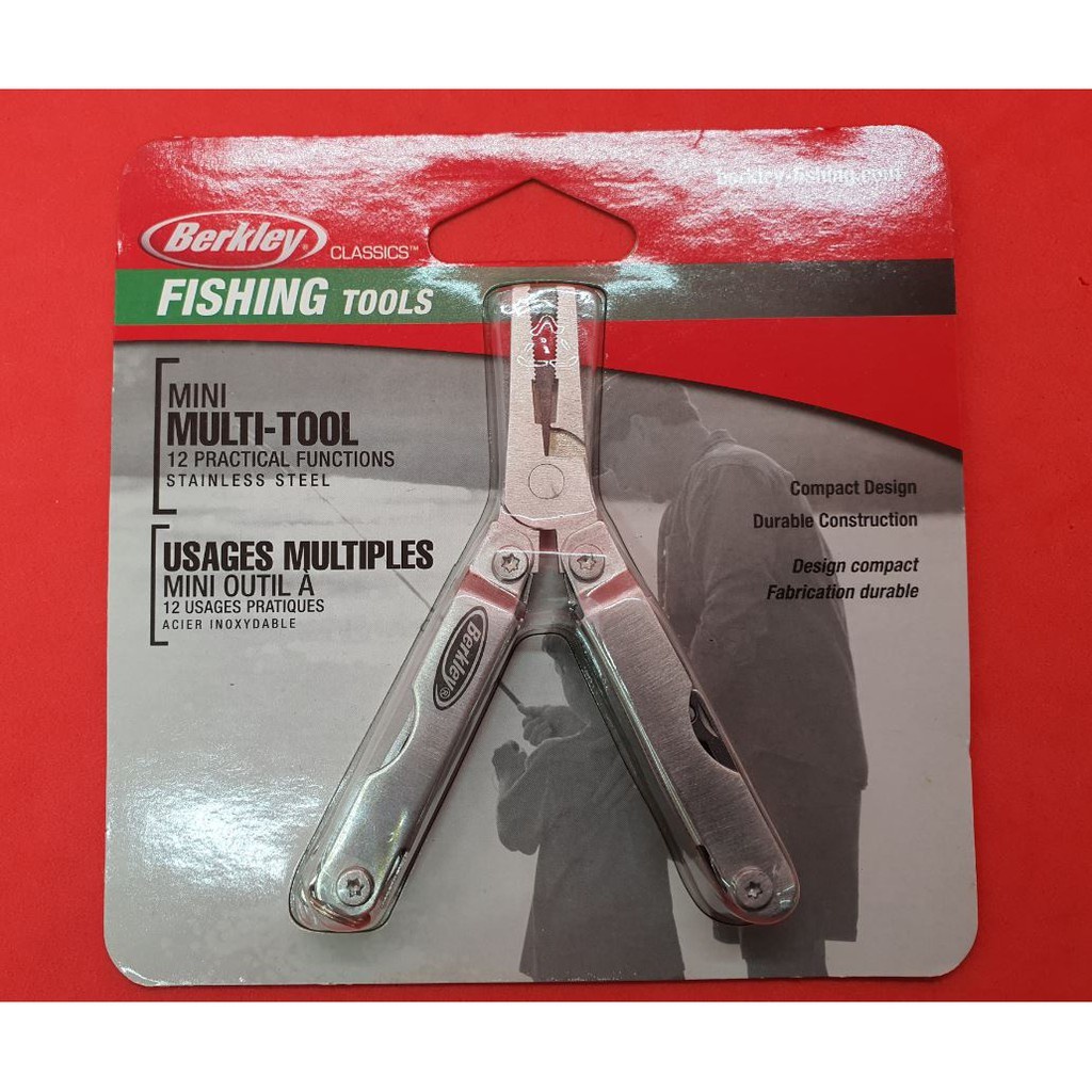 BERKLEY FISHING MINI MULTI TOOL PLIER 12 USAGE Shopee Malaysia