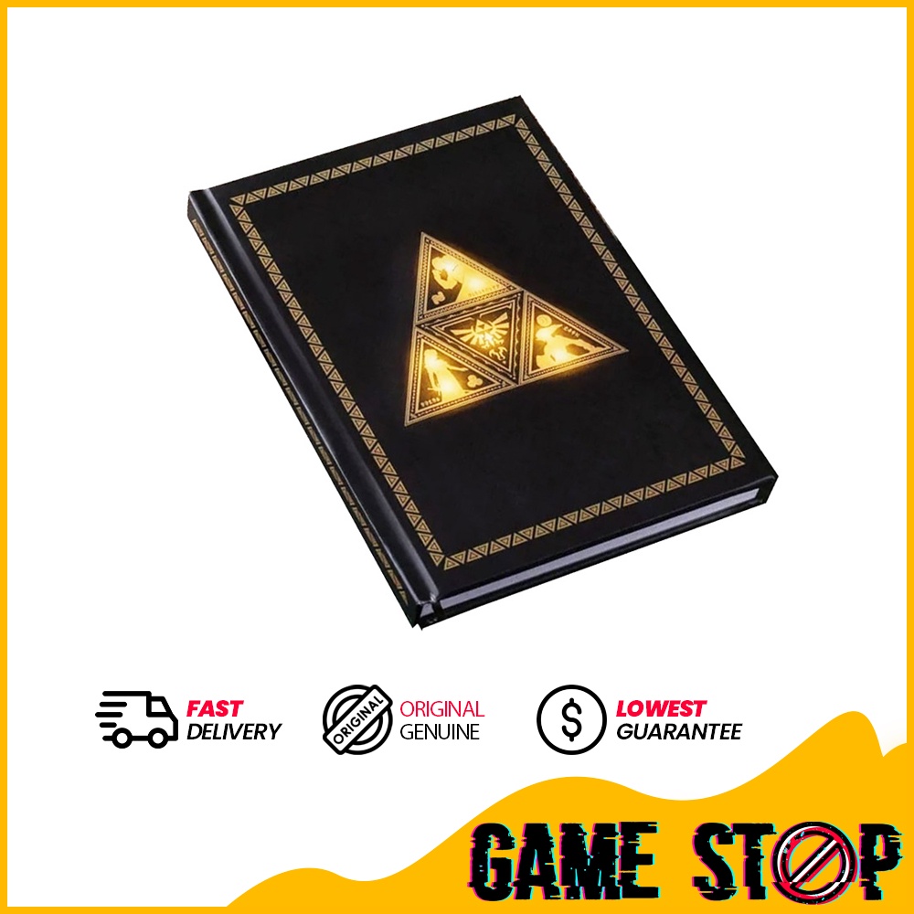 Paladone The Legend of Zelda Triforce Light Up Notebook | Shopee Malaysia