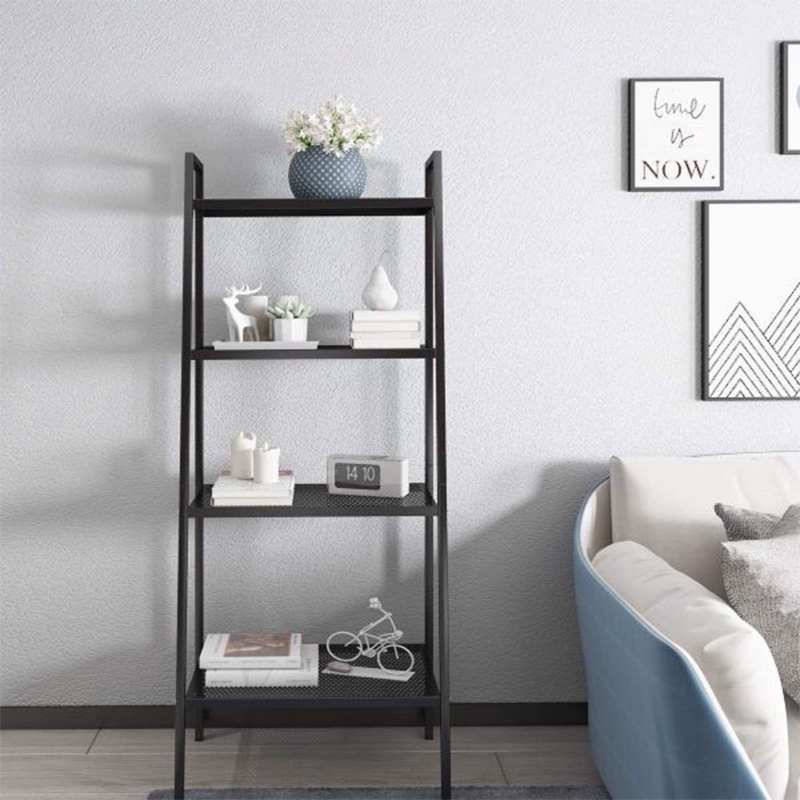 Minehome 4 Tier Multipurpose Shelves Book Shelf Office Living Room Rack 