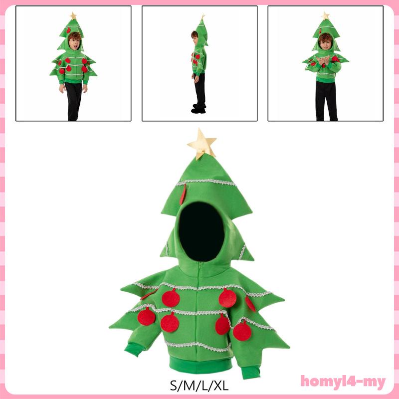 [HomyldfMY] Kids Christmas Tree Costume Cosplay Costume Cosplay Fancy