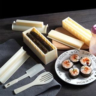 3pcs/set DIY Sushi Maker and Rice Circular Mold Japanse Cake Lovelike Mold  Multifunctionele Mould Square Sushi Making Tool Set - AliExpress