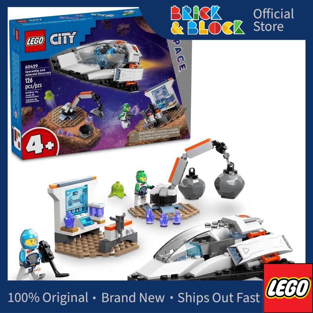 LEGO 60429 Spaceship and Asteroid Discovery | LEGO City | Shopee Malaysia