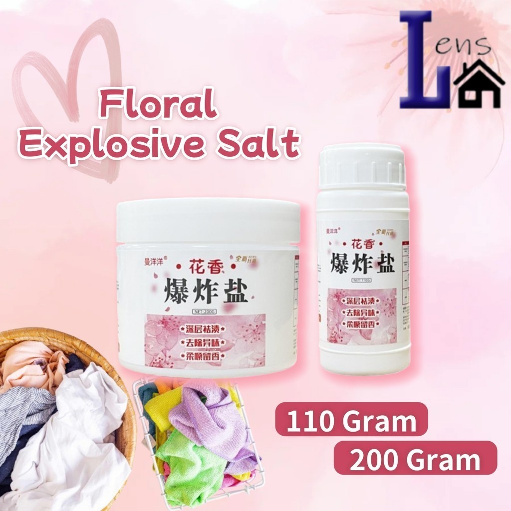 Floral Fragrance Explosive Salt Whitening Yellow Stain Remover ...