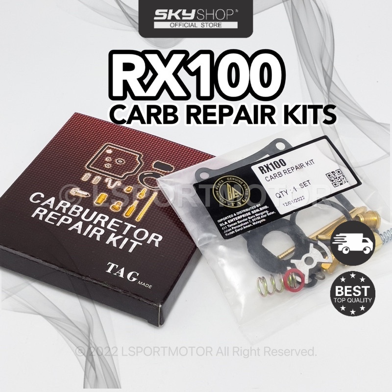 YAMAHA RX100 CARBURETOR REPAIR KITS CARB REPAIR KIT RX 100 (S) Shopee Malaysia