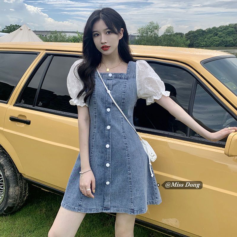 denim dress - Playsuits & Jumpsuits Prices and Promotions - Women Clothes  May 2026 | Shopee Malaysia