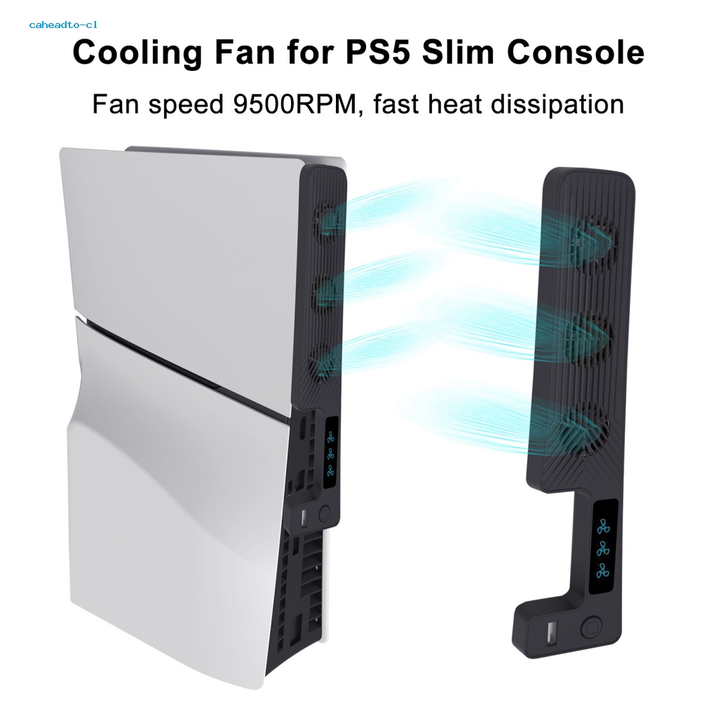 Ca Abs Cooling Fan High Speed Cooling Fan Ps5 Slim Console Cooling Fan High Speed Heat
