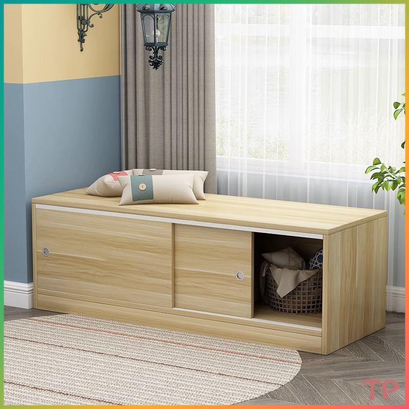 Balcony storage cabinet floor floating window cabinet bedroom long ...