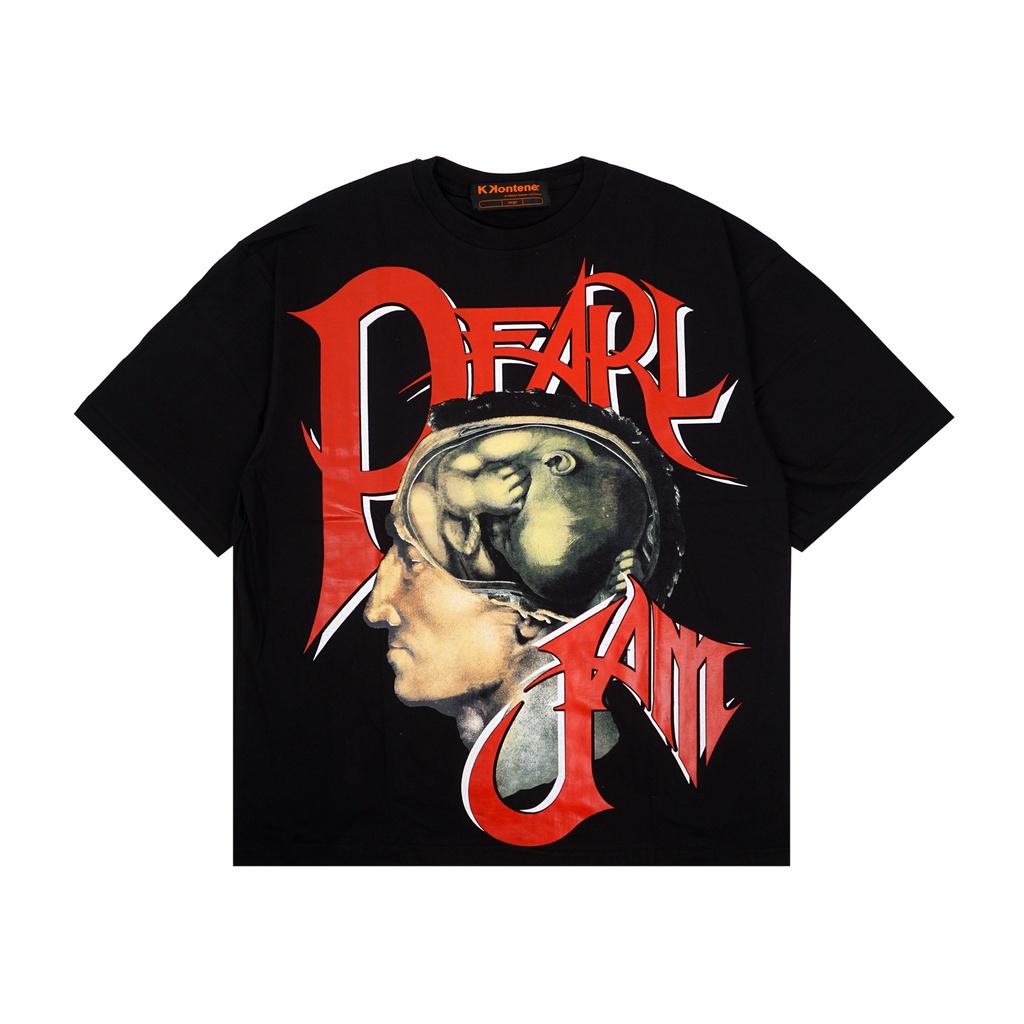 Kkontener PEARL JAM OVERSIZE TSHIRT BLACK | Shopee Malaysia